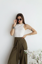 Maelis - Wide Linen Trousers