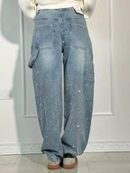 Victoria | High-Waist Glitter Jeans