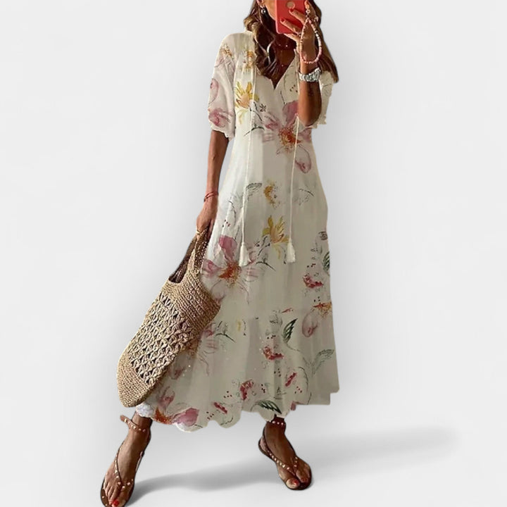 Μάξι Boho Φόρεμα